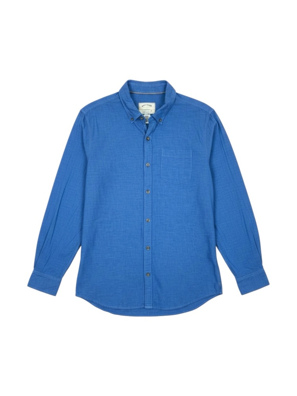 Fat Face Tadlow Button Down Shirt Blue Cotton‎ Regular Fit Men’s Large